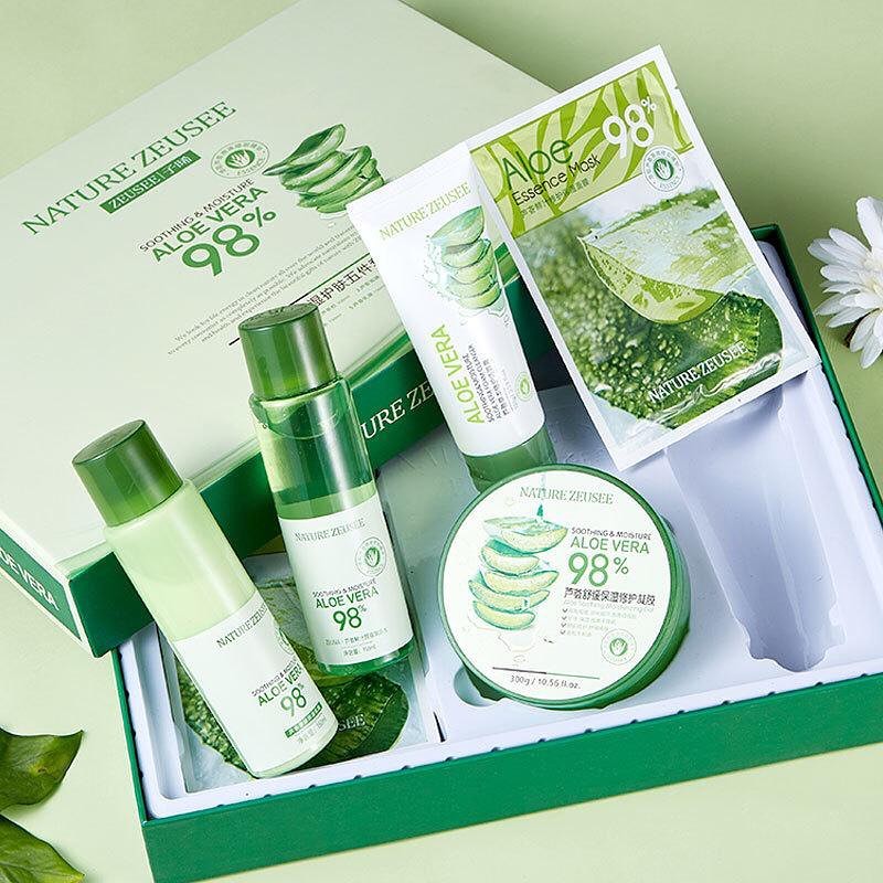 🌿 Aloe Vera Beauty Set – Kit Natural para el Cuidado Facial