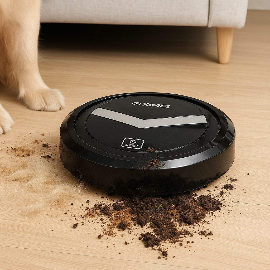 🧹✨ Robot Aspirador Inteligente 1500PA – Limpieza sin esfuerzo