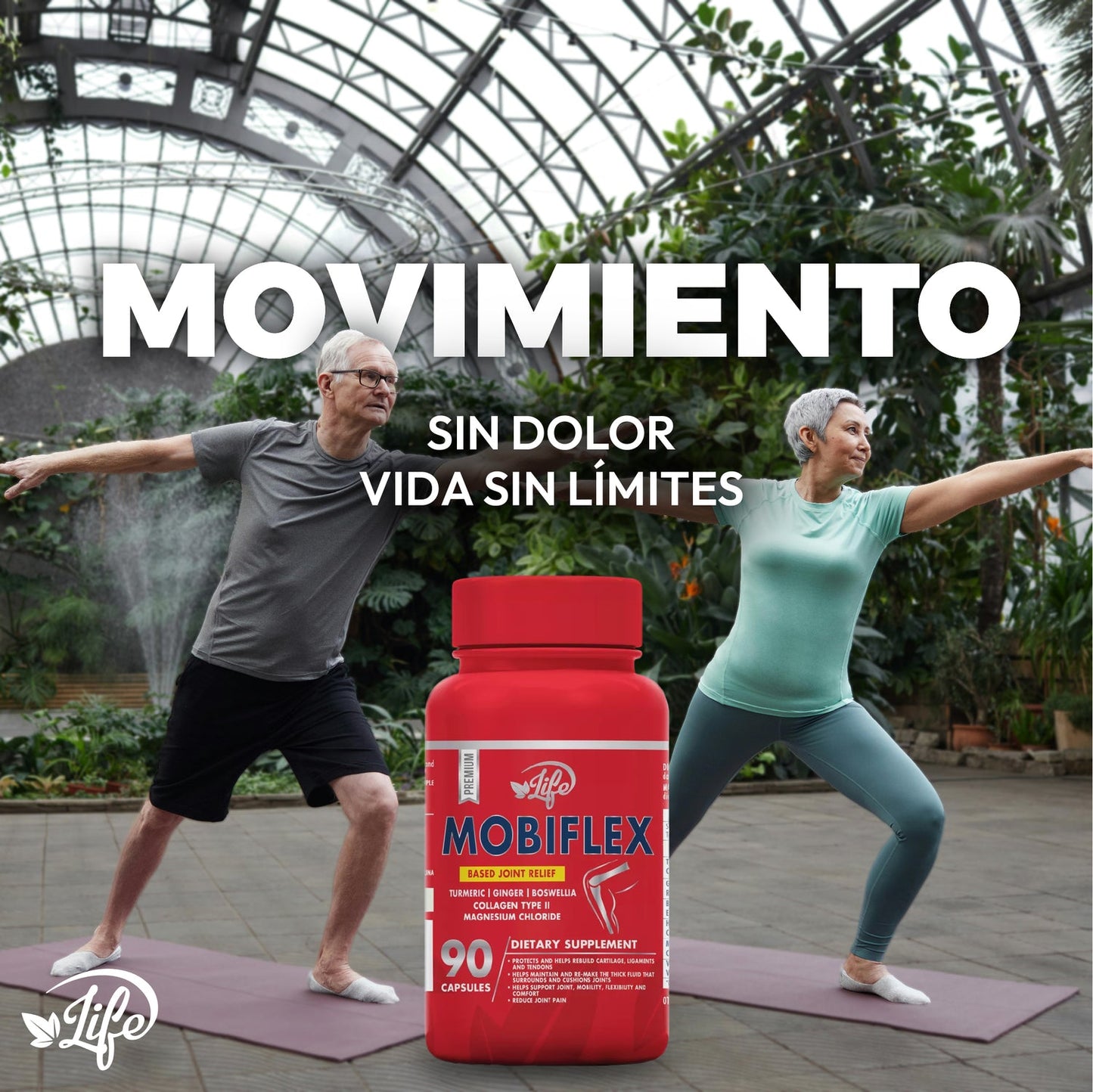 MOBIFLEX – Especial para Dolores Articulares | 90 Cápsulas