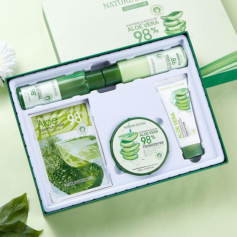 🌿 Aloe Vera Beauty Set – Kit Natural para el Cuidado Facial