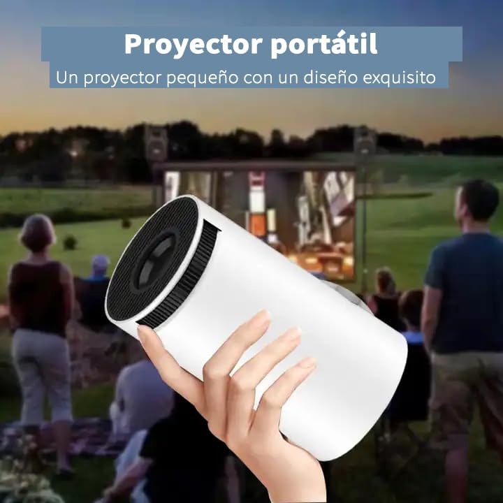 Mini proyector portátil 4K Smart Android WiFi Bluetooth - Full HD 180°