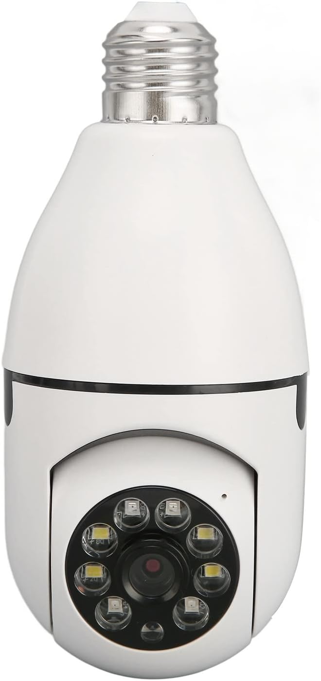 Cámara de Seguridad Inteligente WiFi 1080P – Audio Bidireccional, Detección de Movimiento y Visión Nocturna