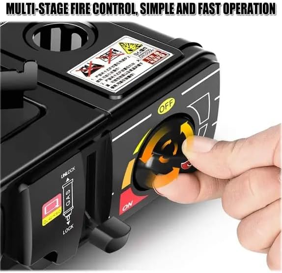 Estufa Portátil de Gas Butano – Compacta, Segura y Multifuncional para Camping