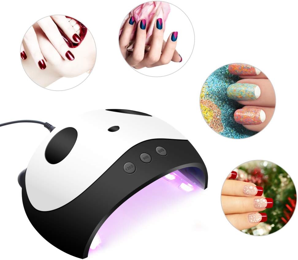 Lámpara LED UV PANDA 36 W – Secado Profesional en 60 s