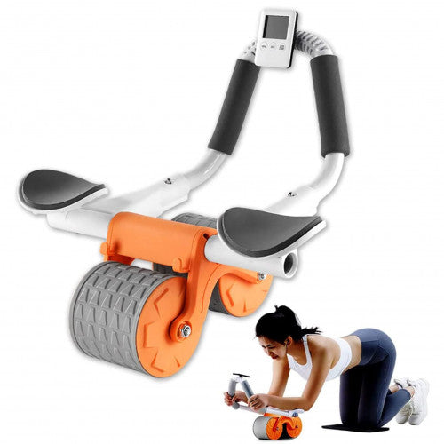 💥 Rodillo Abdominal con Rebote Automático – Control, Estabilidad y Resultados Visibles