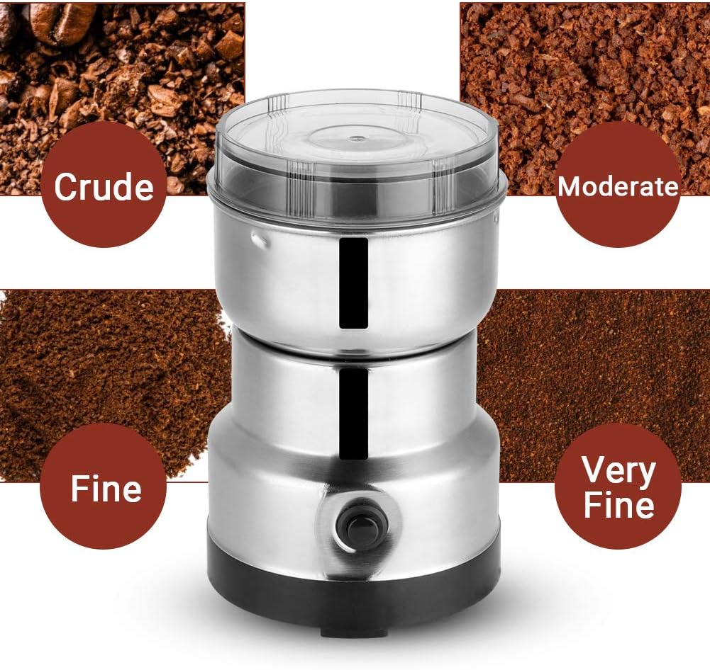 🔥 Molinillo de Café Eléctrico – Potente, Compacto y Versátil