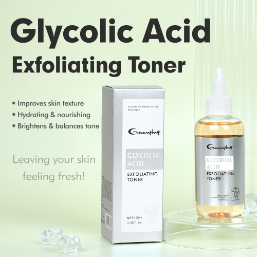 Tónico Exfoliante con Ácido Glicólico y Aloe Vera – Ilumina, Hidrata y Reduce Imperfecciones (100 ml)