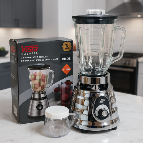 LICUADORA DE 600W – POTENCIA Y ESTILO EN TU COCINA