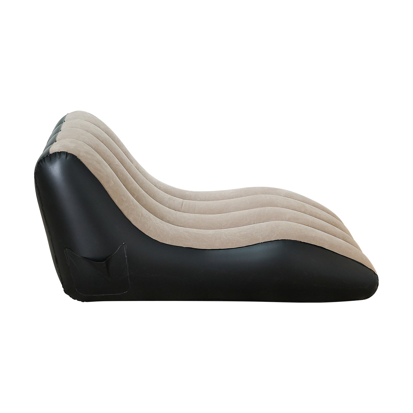 🛋️ Sofá-Cama Inflable Ergonómico con Diseño en S