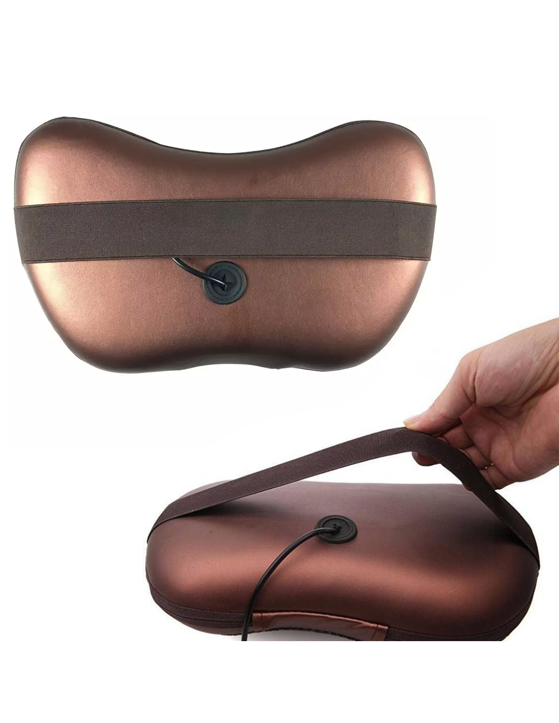 🧘‍♀️ Cojín Masajeador Electrónico Portátil – Relájate en Cualquier Lugar